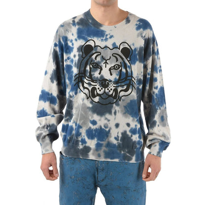 Felpa in cotone grigio Kenzo