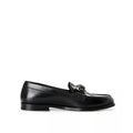 Mocassins en cuir noir Valentino Garavani