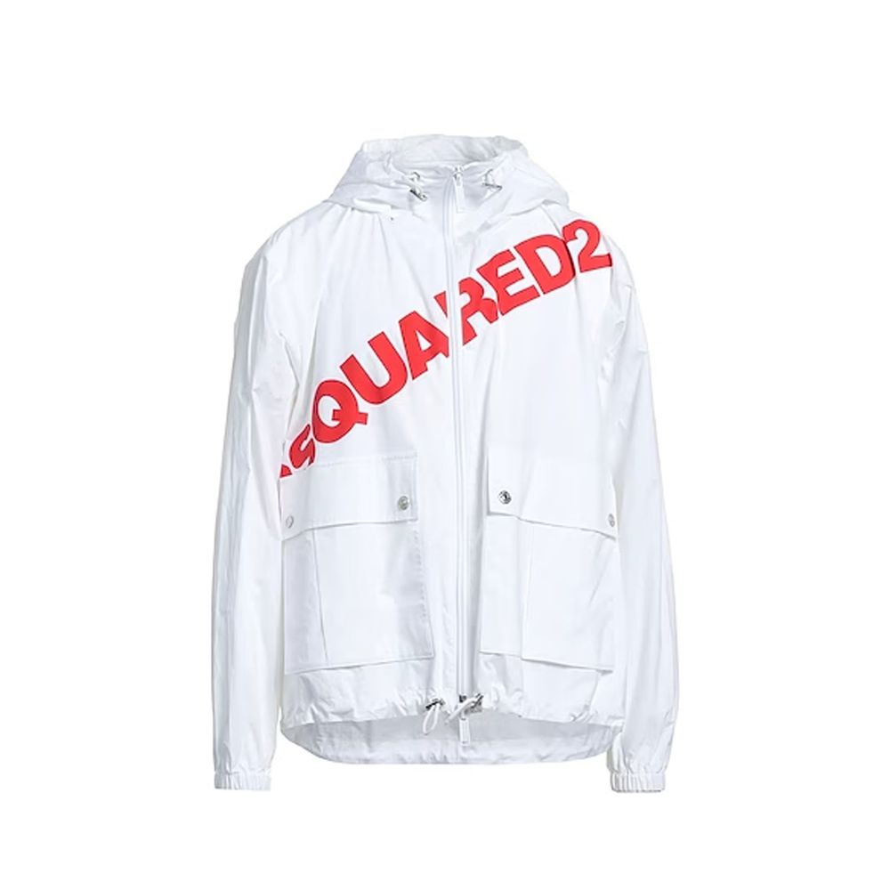 Giacca in cotone bianco Dsquared²