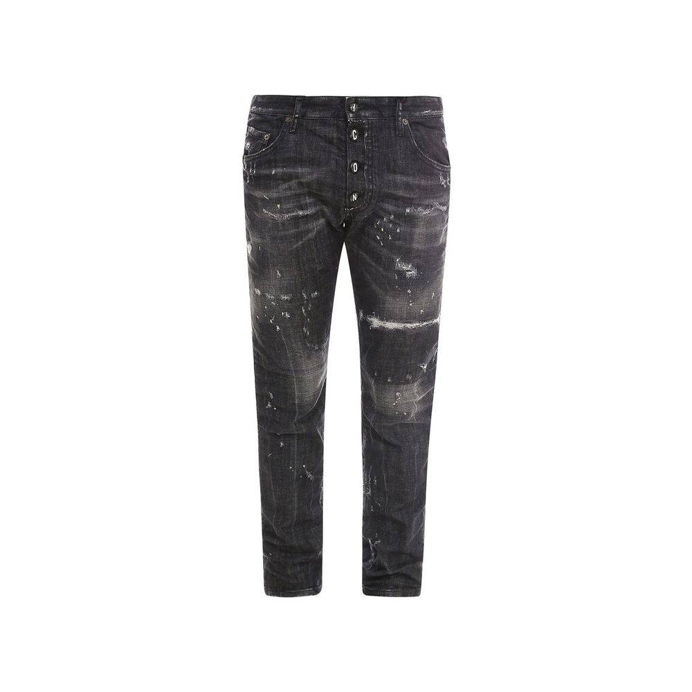 Jeans in cotone nero Dsquared²