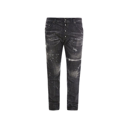 Jeans in cotone nero Dsquared²