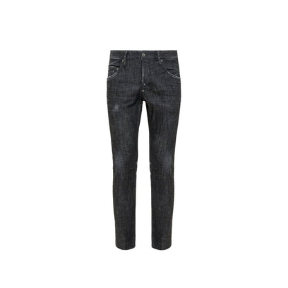 Jean slim en coton noir Dsquared²