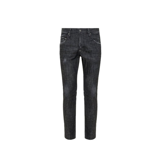 Jeans slim fit in cotone nero Dsquared²