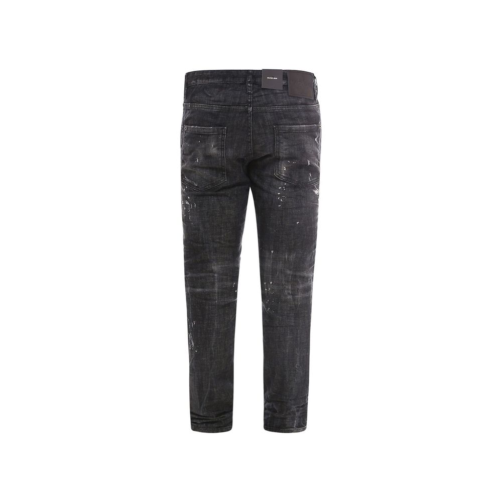 Jeans in cotone nero Dsquared²