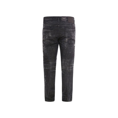Jeans in cotone nero Dsquared²