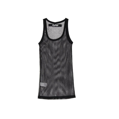 Canottiere in cotone nero Dsquared²