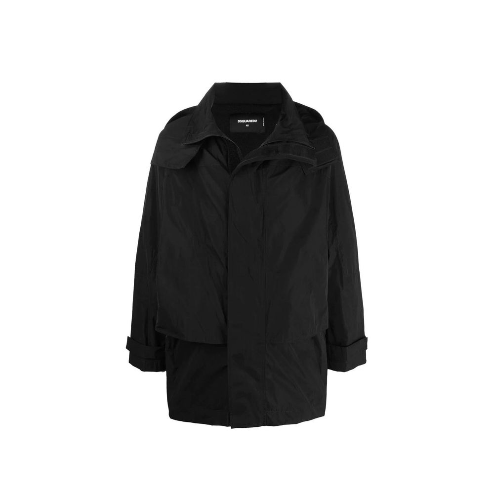 Giacca in nylon nero Dsquared²