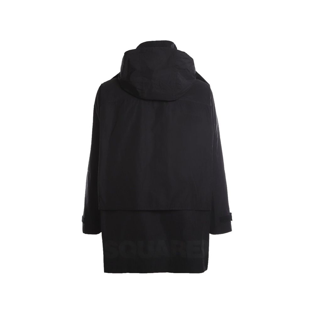 Giacca in nylon nero Dsquared²