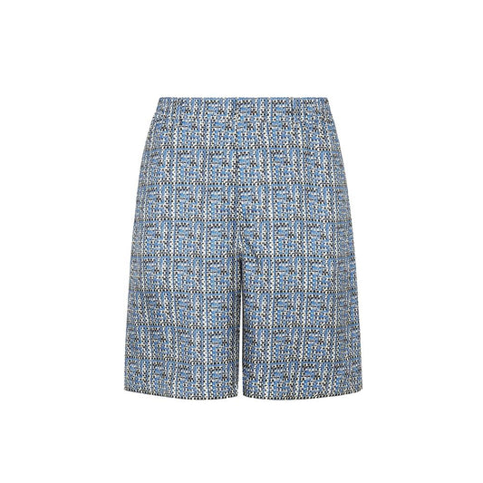 Fendi Shorts e mini shorts in seta blu