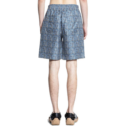 Fendi Shorts e mini shorts in seta blu
