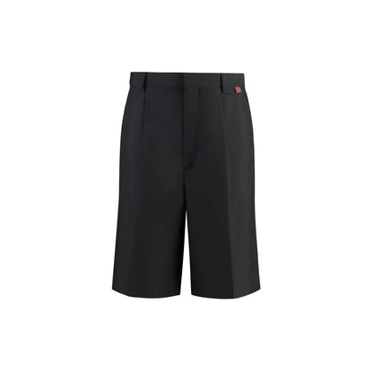 Bermuda Gucci in poliestere nero
