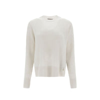 Pull en cachemire blanc Herno