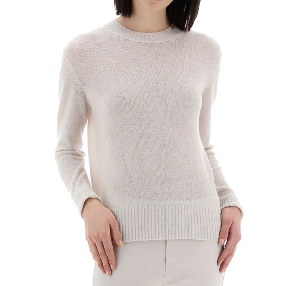 Pull en cachemire blanc Herno