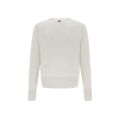 Pull en cachemire blanc Herno
