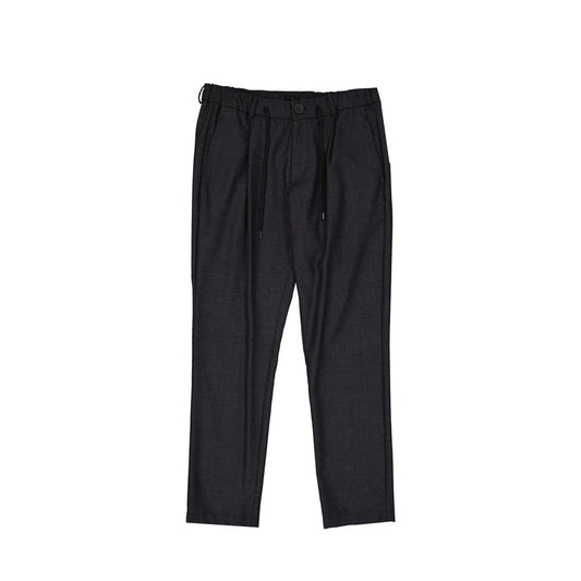 Pantaloni casual in lana grigia Herno