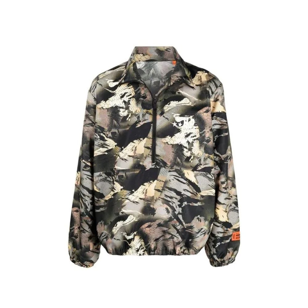 Giacca in poliammide bicolore Heron Preston