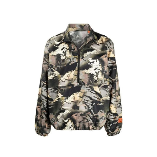 Giacca in poliammide bicolore Heron Preston