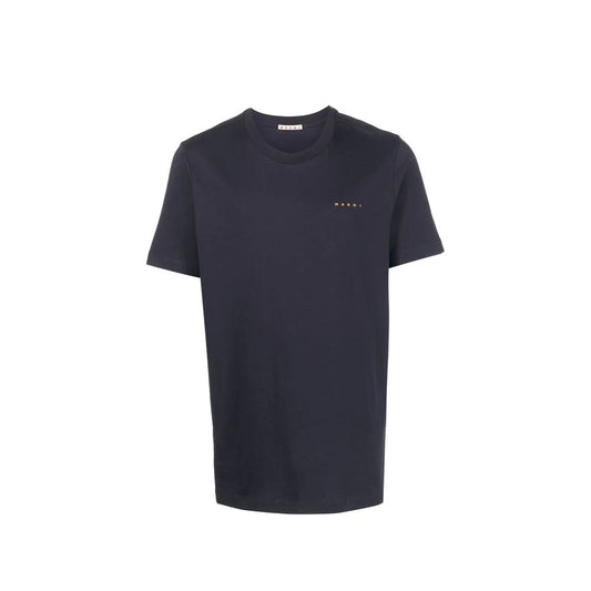 T-shirt in cotone nero Marni