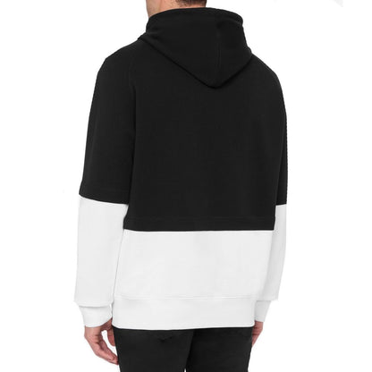 Felpa in cotone nero Moschino