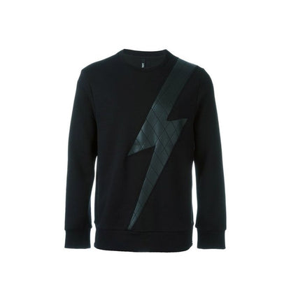 Sweat-shirt noir en lyocell Neil Barrett
