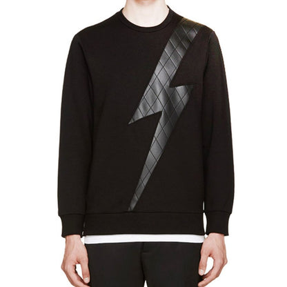 Sweat-shirt noir en lyocell Neil Barrett