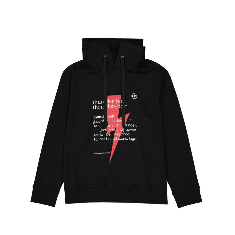 Sweat-shirt Neil Barrett en coton noir