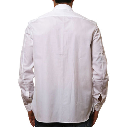 Camicia fantasia Neil Barrett in cotone bianco