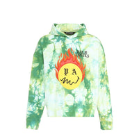 Sweat-shirt bicolore en coton Palm Angels