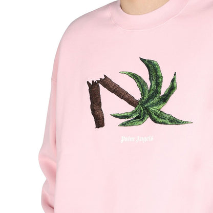 Palm Angels Sweat-shirt en coton multicolore