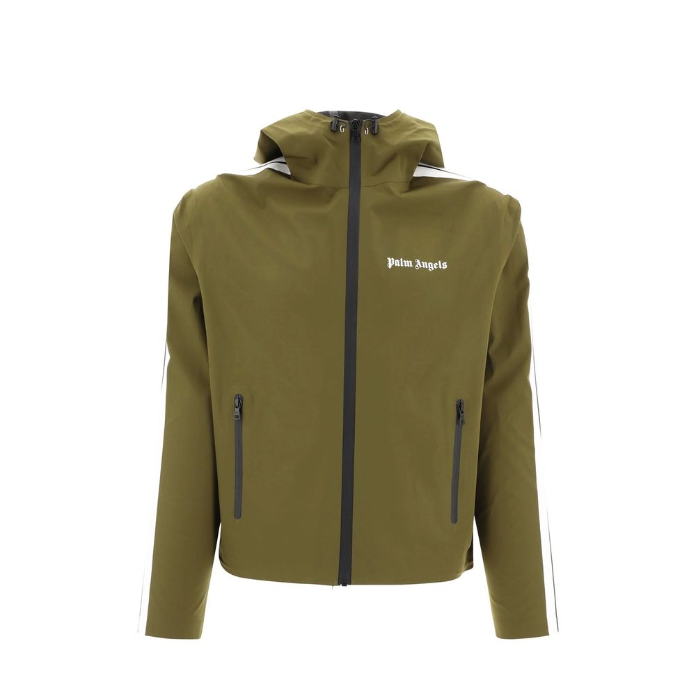 Veste Palm Angels bicolore en polyéthylène longue