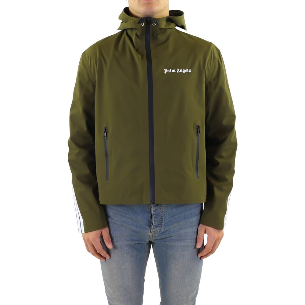 Veste Palm Angels bicolore en polyéthylène longue