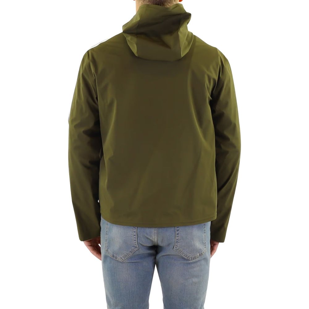 Veste Palm Angels bicolore en polyéthylène longue