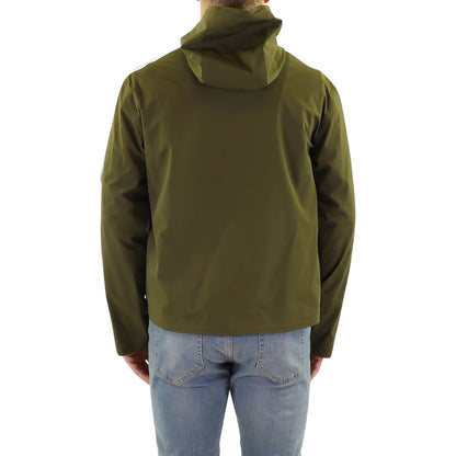 Veste Palm Angels bicolore en polyéthylène longue