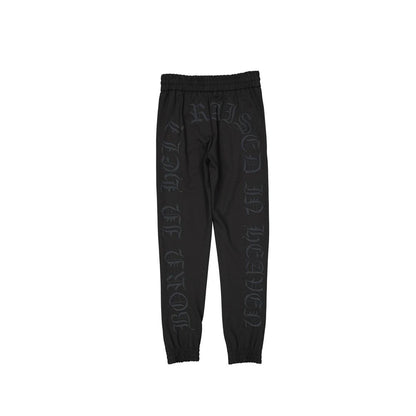 Philipp Plein Joggers Neri in Elastan (Pantaloni da Allenamento)