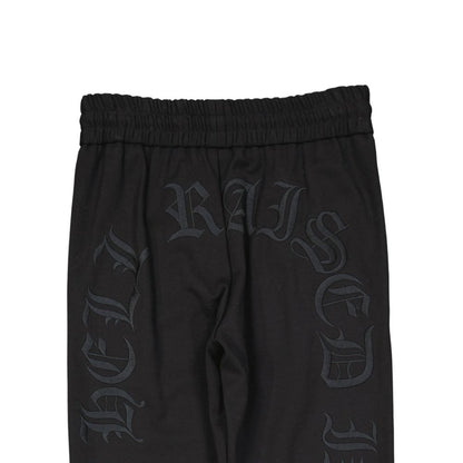 Philipp Plein Joggers Neri in Elastan (Pantaloni da Allenamento)