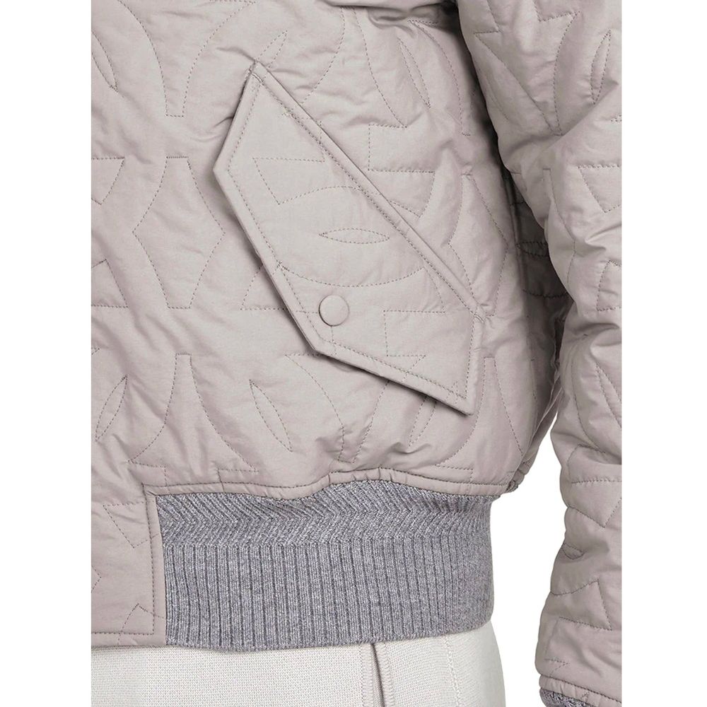 Bomber Salvatore Ferragamo gris en polyester