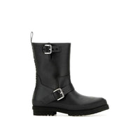 Bottes à lacets Stella McCartney en polyester noir