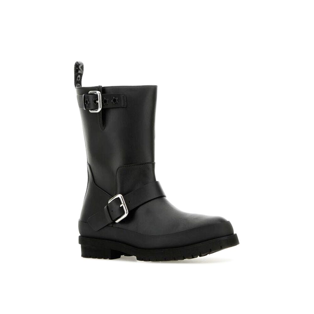 Bottes à lacets Stella McCartney en polyester noir