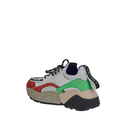 Sneakers Stella McCartney bianche in pelle vegana con suola spessa