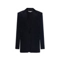 Blazer noir en viscose Stella McCartney