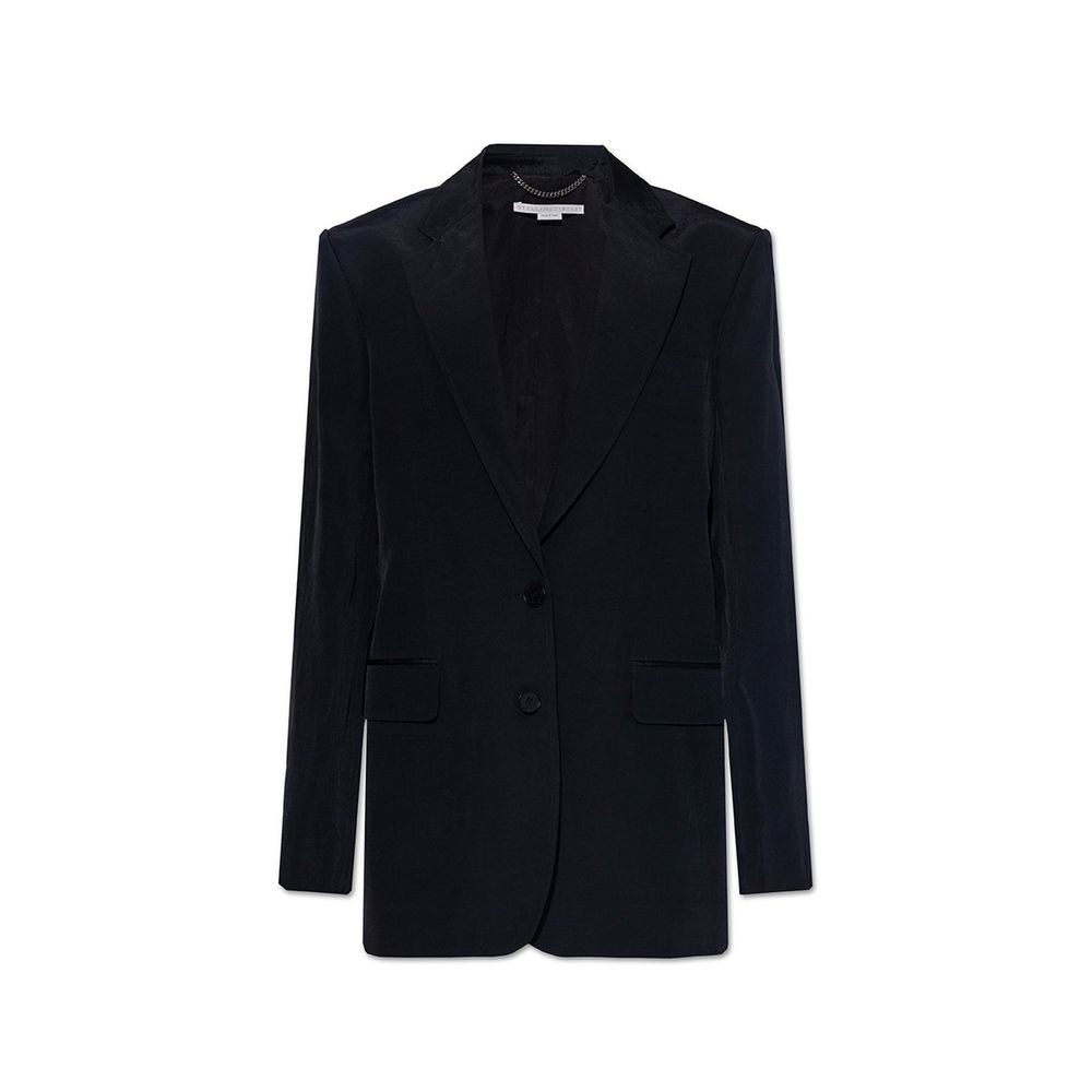 Blazer noir en viscose Stella McCartney
