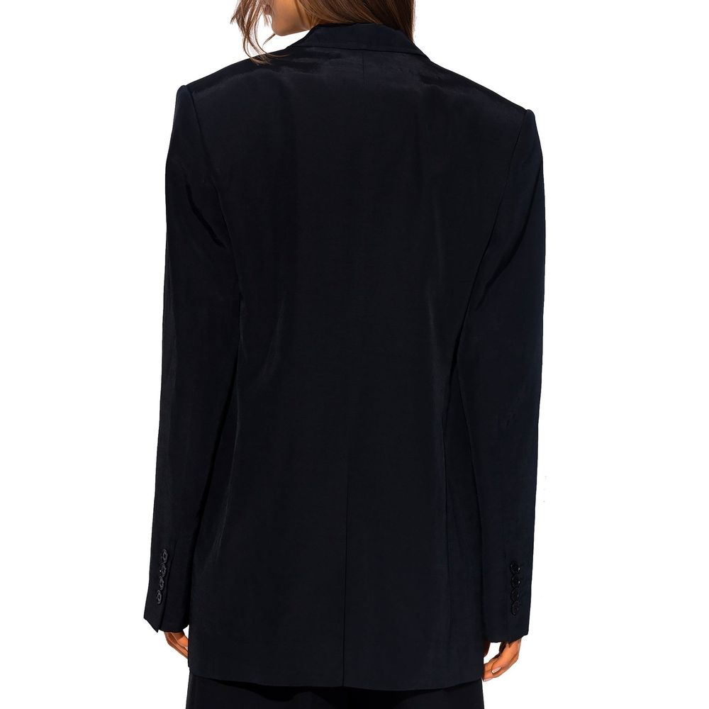 Blazer noir en viscose Stella McCartney