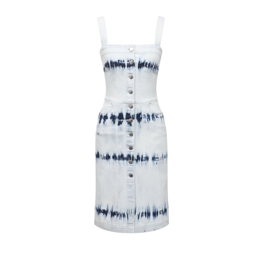 Robe décontractée Stella McCartney en polyester bleu