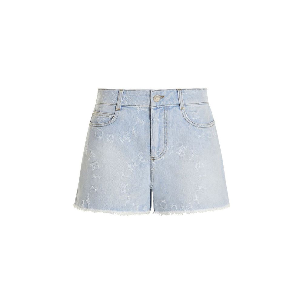 Shorts in denim blu Stella McCartney