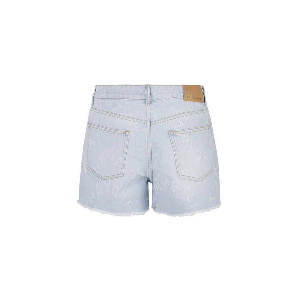 Shorts in denim blu Stella McCartney