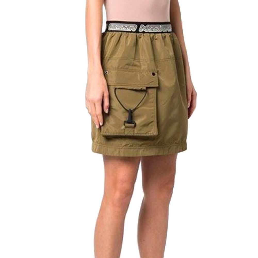 Mini-jupe bicolore en polyester Stella McCartney