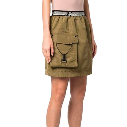 Mini-jupe bicolore en polyester Stella McCartney