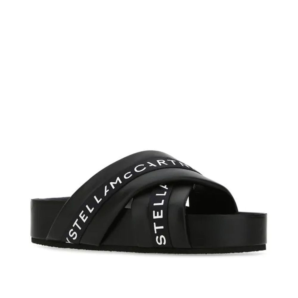 Stella McCartney Ciabatte nere in polietilene
