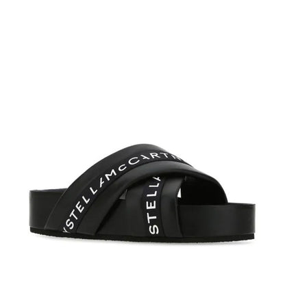 Stella McCartney Ciabatte nere in polietilene