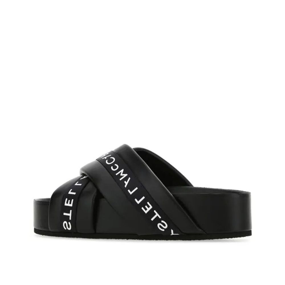 Stella McCartney Ciabatte nere in polietilene